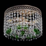 Люстра Венеция шар №2 зеленая в Кирове