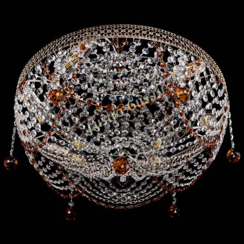 Люстра Венеция Жасмин чайная в Кирове Гусь Хрустальный