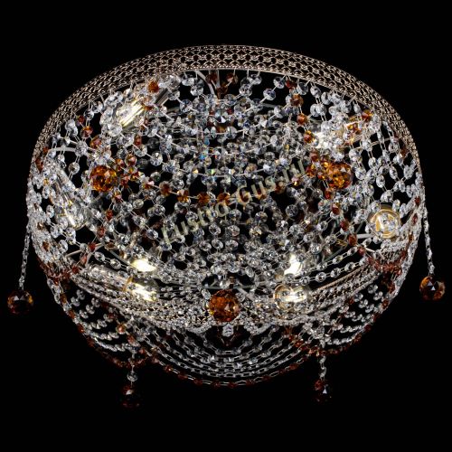 Люстра Венеция Жасмин чайная в Кирове Гусь Хрустальный