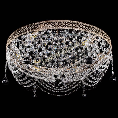 Люстра Венеция Жасмин черная в Кирове Гусь Хрустальный