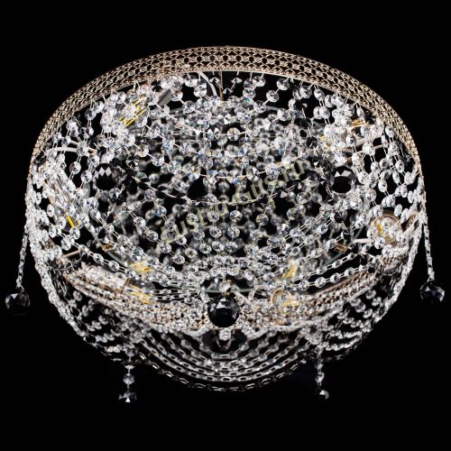 Люстра Венеция Жасмин черная в Кирове Гусь Хрустальный