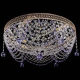 Люстра Венеция Жасмин фиолетовая в Кирове