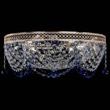 Люстра Венеция Жасмин синяя в Кирове