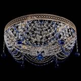 Люстра Венеция Жасмин синяя в Кирове