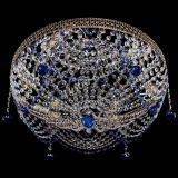 Люстра Венеция Жасмин синяя в Кирове