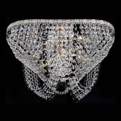 Люстра Верона Токката №5 черная в Кирове Гусь Хрустальный