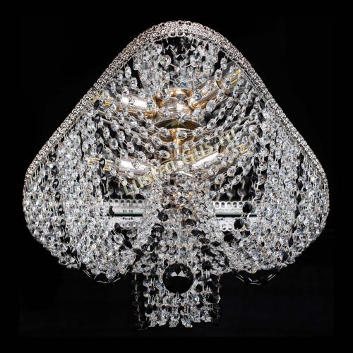 Люстра Верона Токката №5 черная в Кирове Гусь Хрустальный