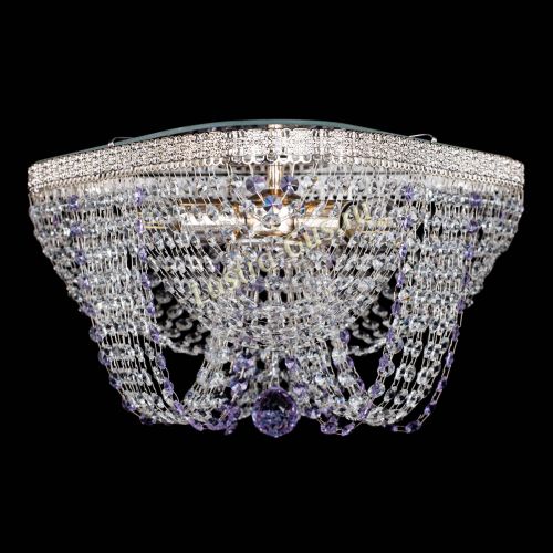 Люстра Верона Токката №5 фиолетовая в Кирове Гусь Хрустальный