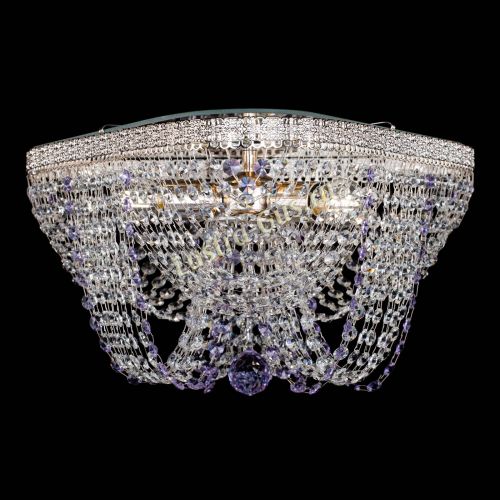 Люстра Верона Токката №5 фиолетовая в Кирове Гусь Хрустальный