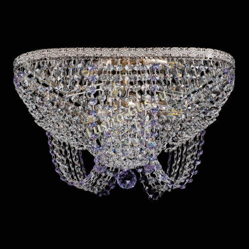 Люстра Верона Токката №5 фиолетовая в Кирове Гусь Хрустальный