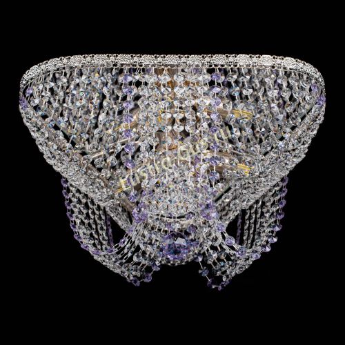 Люстра Верона Токката №5 фиолетовая в Кирове Гусь Хрустальный