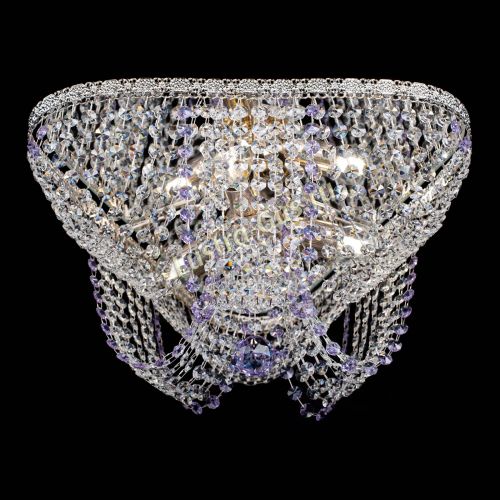 Люстра Верона Токката №5 фиолетовая в Кирове Гусь Хрустальный