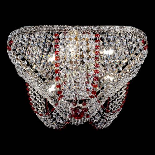 Люстра Верона Токката №5 красная в Кирове Гусь Хрустальный