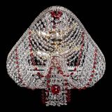 Люстра Верона Токката №5 красная в Кирове