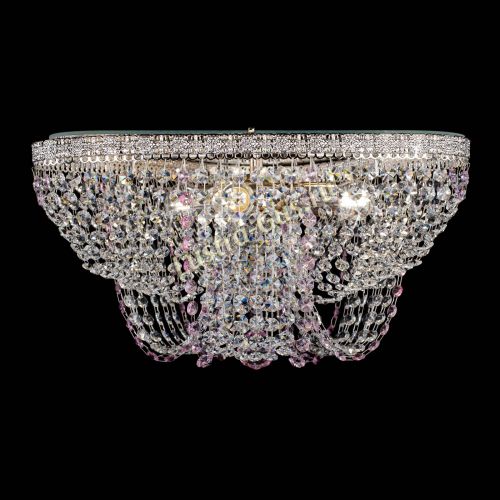 Люстра Верона Токката №5 розовая в Кирове Гусь Хрустальный