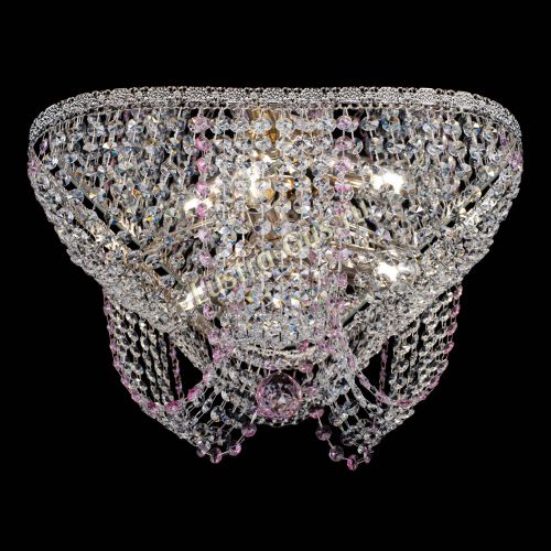 Люстра Верона Токката №5 розовая в Кирове Гусь Хрустальный