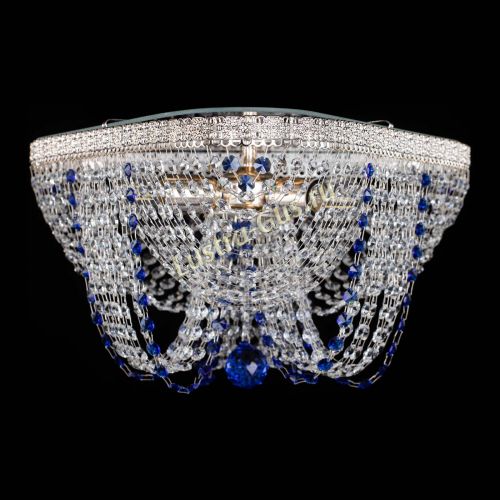 Люстра Верона Токката №5 синяя в Кирове Гусь Хрустальный
