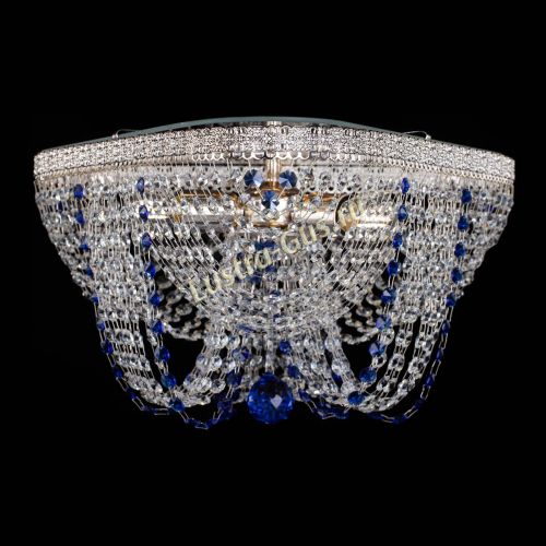 Люстра Верона Токката №5 синяя в Кирове Гусь Хрустальный