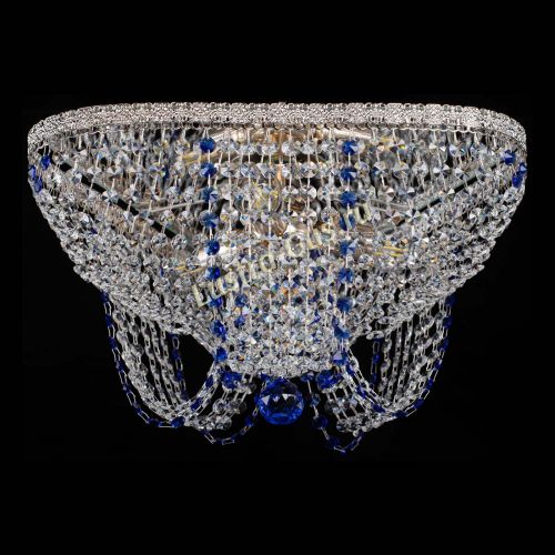 Люстра Верона Токката №5 синяя в Кирове Гусь Хрустальный