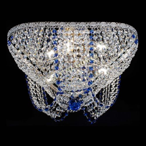 Люстра Верона Токката №5 синяя в Кирове Гусь Хрустальный