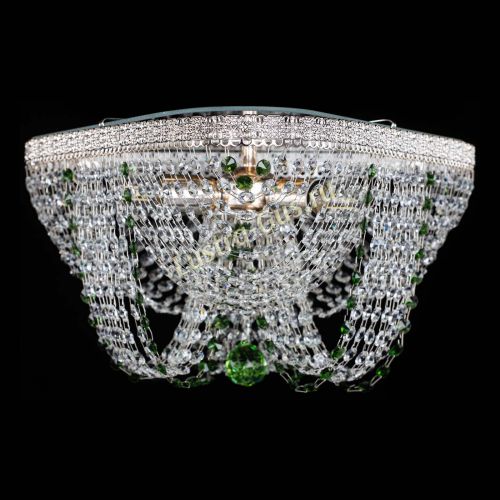 Люстра Верона Токката №5 зеленая в Кирове Гусь Хрустальный