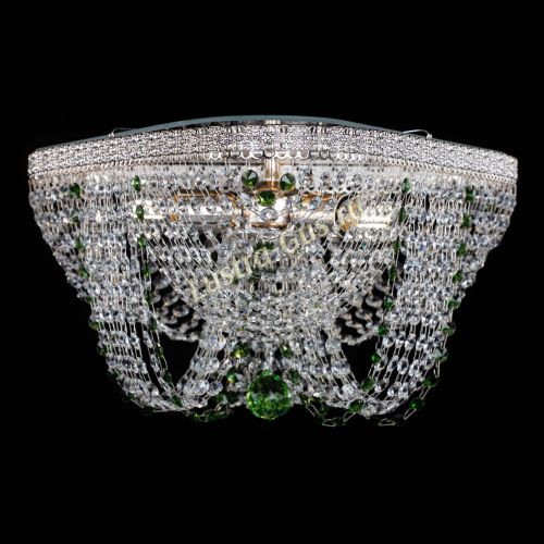 Люстра Верона Токката №5 зеленая в Кирове Гусь Хрустальный