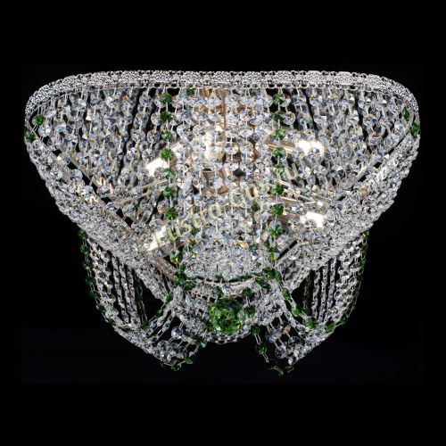 Люстра Верона Токката №5 зеленая в Кирове Гусь Хрустальный