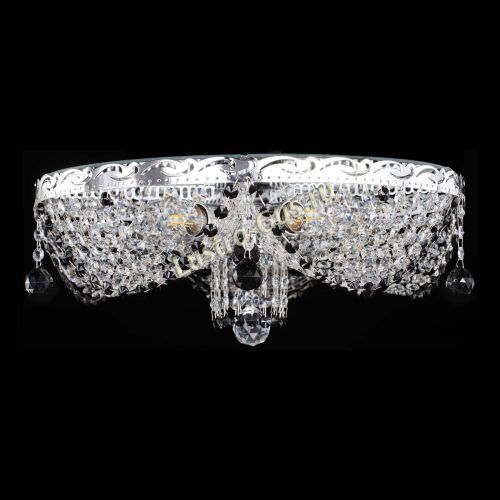 Люстра Виктория черная в Кирове Гусь Хрустальный