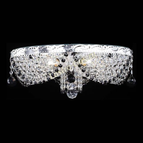 Люстра Виктория черная в Кирове Гусь Хрустальный