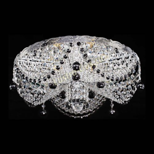 Люстра Виктория черная в Кирове Гусь Хрустальный