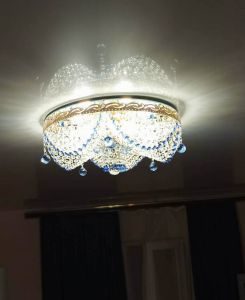 Люстра Виктория Синяя в Кирове отзыв и фото покупателя