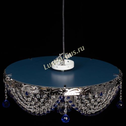 Люстра Виктория Синяя в Кирове Гусь Хрустальный