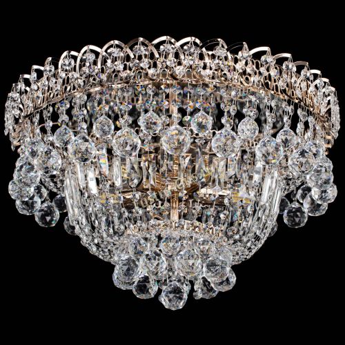 Люстра Водопад шар в Кирове Гусь Хрустальный