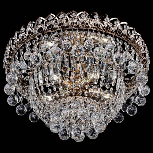 Люстра Водопад шар в Кирове Гусь Хрустальный