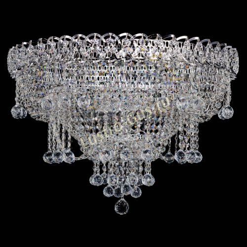 Люстра Водопад Софья №8 в Кирове Гусь Хрустальный