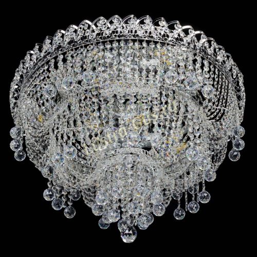 Люстра Водопад Софья №8 в Кирове Гусь Хрустальный