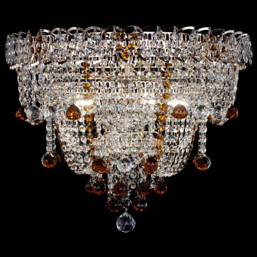 Люстра Водопад Софья чайная в Кирове Гусь Хрустальный