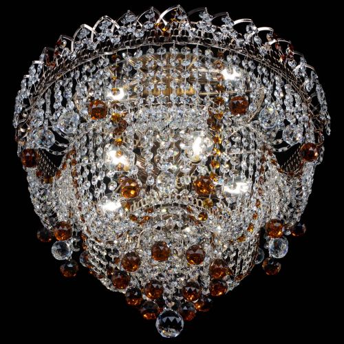 Люстра Водопад Софья чайная в Кирове Гусь Хрустальный