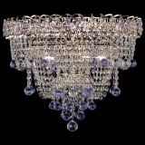 Люстра Водопад Софья фиолетовая в Кирове