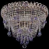 Люстра Водопад Софья фиолетовая в Кирове