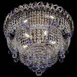 Люстра Водопад Софья фиолетовая в Кирове