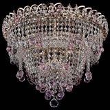 Люстра Водопад Софья розовая в Кирове