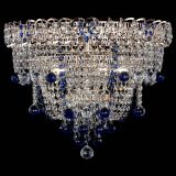 Люстра Водопад Софья синяя в Кирове