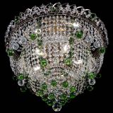 Люстра Водопад Софья зеленая в Кирове