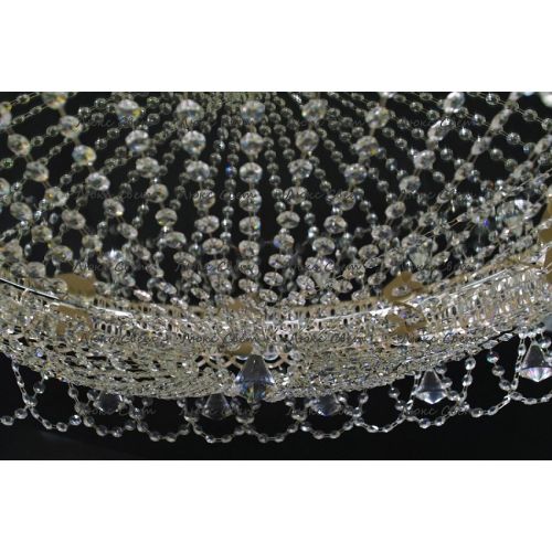 Люстра Водоворот 800 мм Ажур в Кирове Гусь Хрустальный