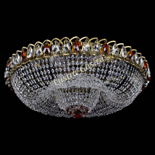 Люстра Водоворот Купол под бронзу Чайный в Кирове Гусь Хрустальный