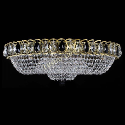 Люстра Водоворот Купол под бронзу Черный в Кирове Гусь Хрустальный