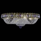 Люстра Водоворот Купол под бронзу Фиолетовый в Кирове