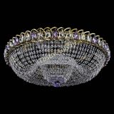 Люстра Водоворот Купол под бронзу Фиолетовый в Кирове