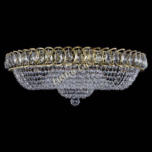 Люстра Водоворот Купол под бронзу в Кирове Гусь Хрустальный